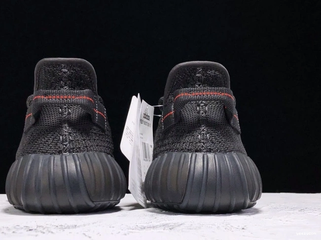 Static Boost 350 (Reflective) Black V2 Adidas Yeezy FU9007 - 0830